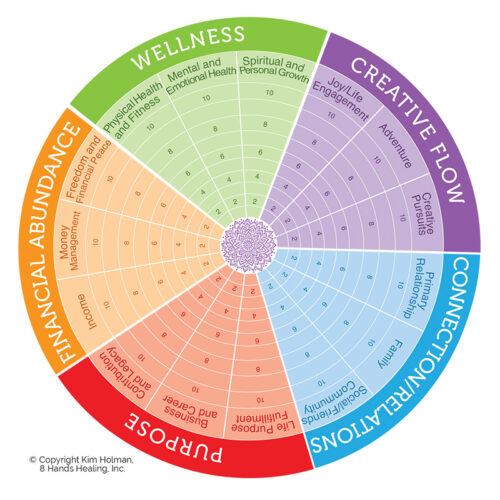 Life Balance Assessment Wheel